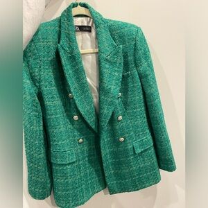 Emerald Green Zara Blazer